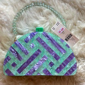 ANTHROPOLOGIE Acrylic Purse